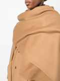 Camel belted coat