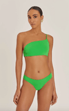 Vibrant green bikini