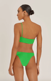 Vibrant green bikini